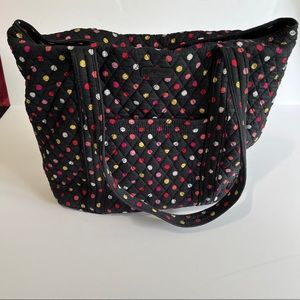 Vera Bradley Havana Dots Large Zippered Bag